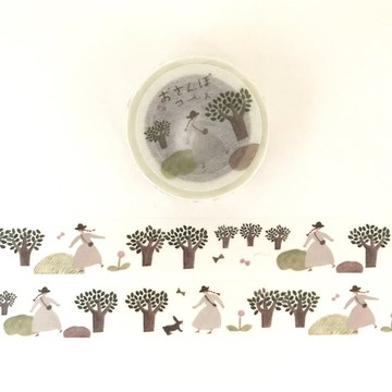 和紙膠帶 散步路線