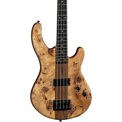 ディーン ベースギター Dean Edge Pro Select Burled Poplar Electric Bass Satin Natural, EP4 SEL BRL