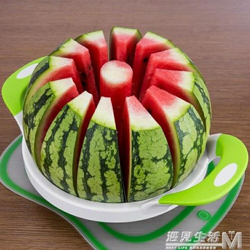 樂天精選~切西瓜神器特大號切西瓜水果刀不銹鋼分割去核器多功能蘋果切片器 雙11全館免運
