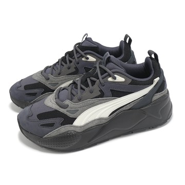 [ACS] Puma 休閒鞋 RS-X Efekt PRM 男鞋 黑 白 拼接 麂皮 復古 厚底 運動鞋 39077653