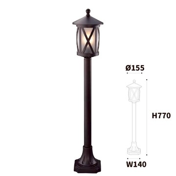 77CM草坪燈 L10-50-0221