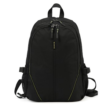 iBrand男包選物 VERO簡約減壓雙層筆電雙肩後背包-黑色