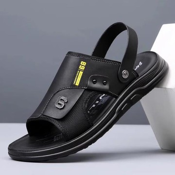 涼鞋夏季男外穿防滑軟底2026新款兩用拖鞋男士開車休閑運動沙灘鞋