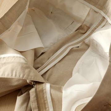 線下490+ 透氣棉麻！ODM公司出夏季男士百搭薄款商務直筒休閑長褲