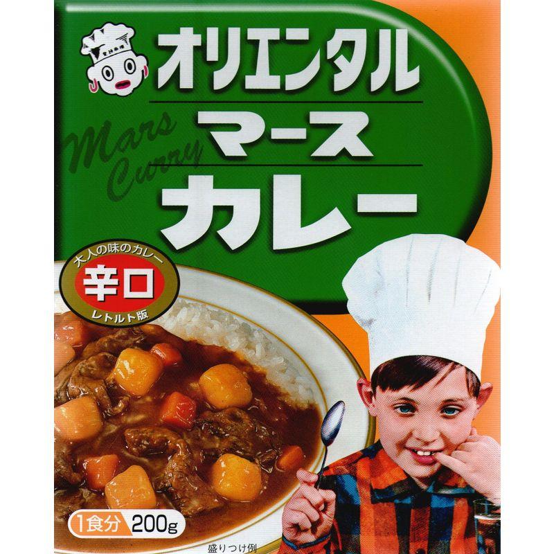 オリエンタル マースカレーレトルト版辛口 200g×5個