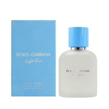 Dolce&Gabbana D&G 淺藍男性淡香水 50ml Light Blue Pour Homme EDT 總代理公司貨