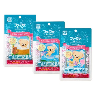 FAFA Story 吊掛式除臭香氛袋/芳香片-天空漫步 15g 3入組圖案隨機出貨