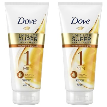 Dove 多芬 1分鐘速效護髮精華 輕潤保濕  2個  300ml