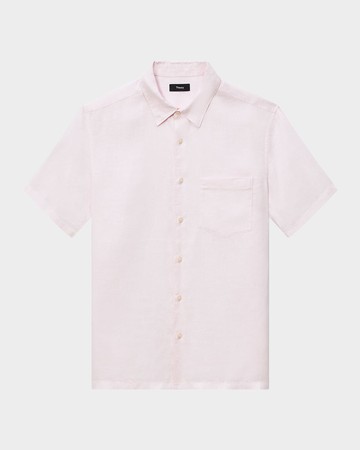 Men's Irving Linen Button-Down Shirt