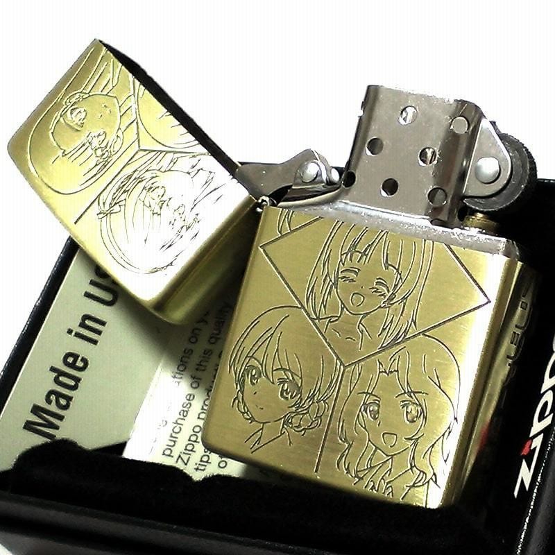 ZIPPO アニメ ガールズ＆パンツァー ガルパン 10校隊長 ジッポ