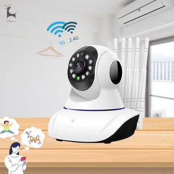 5g升級雙頻夜視智能攝影機 1080p高畫質無線監視器 wifi智能攝影機 四分割畫面 ap熱點
