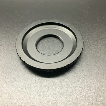 黑色C-NEX轉接環索尼微單NEX A7RS2 A65006000 E-mount電影頭接口