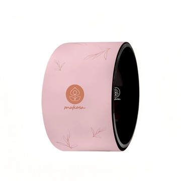 【歲末折扣最後機會】PU寬版瑜珈輪 - 蜜粉/粉紅佳人 - MUK-24506