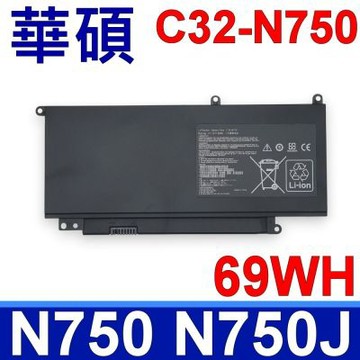 ASUS 華碩 C32-N750 電池 N750 N750JK N750JV N750UD