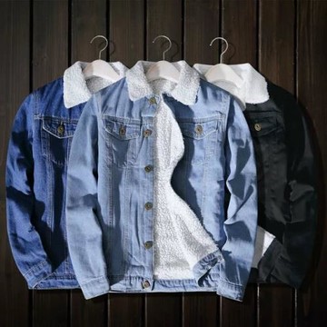 牛仔夾克男Autumn Men jeans Jacket Winter Coat Denim Jacket