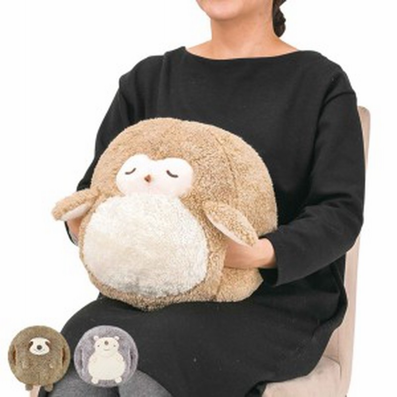 クッション ぬいぐるみ フラッフィーアニマルズ コロコロハンドマフ 抱き枕 抱きまくら 動物 アニマル 腕枕 腕まくら 洗える 洗濯 手 通販 Lineポイント最大1 0 Get Lineショッピング