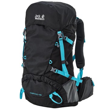 【Jack Wolfskin 飛狼】滿額折300★Taroko 健行背包 登山背包 45L『黑』(244106)