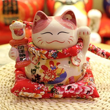 【招財貓的家】7寸開運納財招財貓存錢筒【CAT066】AUG14｜5款  生日禮物 開業禮物 開運 招財 喬遷禮物 交換禮物〔現貨〕