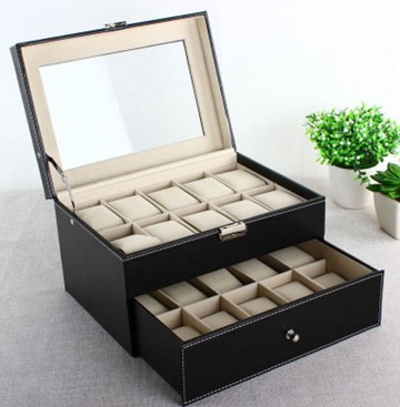 多卡位 手錶收藏箱 抽屜 書櫃 夾層 收納大王 收納箱 收納櫃