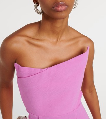 Roland Mouret Asymmetric wool jumpsuit