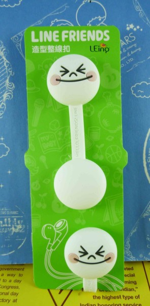 【震撼精品百貨】LINE FRIENDS_整線器-饅頭人