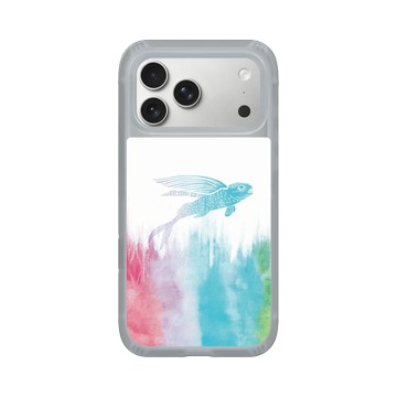 iPhone 17 Pro Max AirX 流變灰 - 花生騷 WasangShow - 飛魚浪潮虹彩款