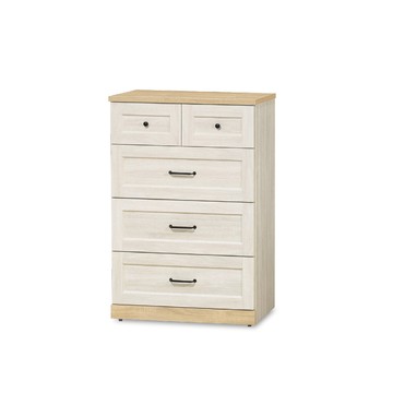 ASSARI-鄉村風五斗櫃(寬80x深40x高119cm)