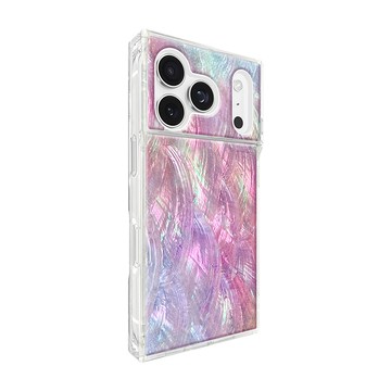 FLAUNT 美國 iPhone 17 系列 時尚精品 MagSafe 防摔超方殼 - 粉彩琉光