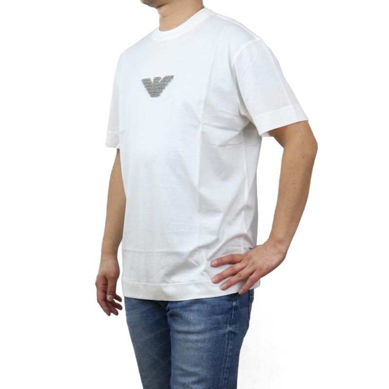 ema3l1tcda品番エンポリオアルマーニ EMPORIO ARMANI ロゴ ブランド Tシャツ 3L1TCD ...