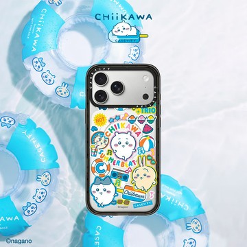 Chiikawa x CASETiFY聯名系列 吉伊卡哇夏日派對 iPhone 16 Pro/16 Pro Max/15 Pro/15 Pro Max/15/16/Plus 保護殼