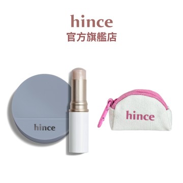 【hince】柔霧透亮組 (柔霧氣墊+高光棒) | 透亮、柔霧、服貼 | 官方旗艦店