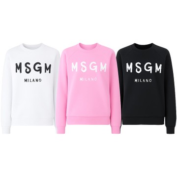 MSGM 品牌字母刷毛/毛圈襯裡運動衫 大學T-多款可選