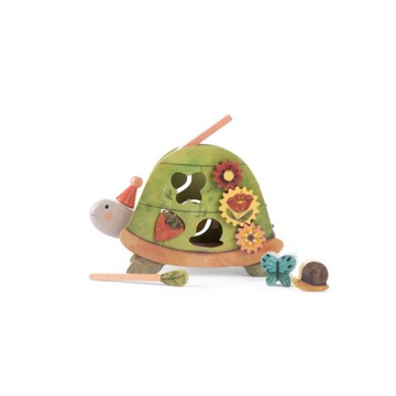 法國 Moulin Roty 三隻小兔系列-烏龜多功能遊戲組
