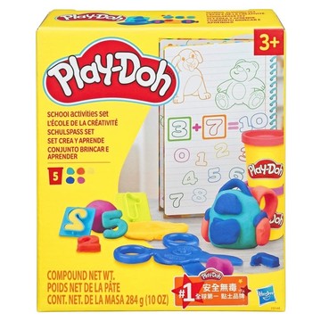 Hasbro 孩之寶 Play-Doh 培樂多 學校活動黏土組  多色  284g  1盒