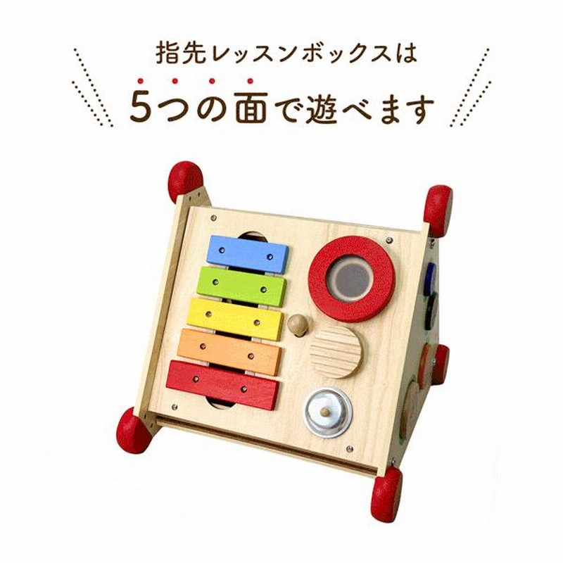 クリスマスプレゼント 木のおもちゃ 1歳 指先レッスンボックス
