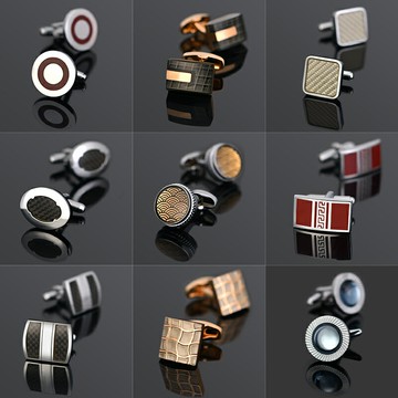法式袖扣 男 袖口裝飾扣輕奢定制男士袖釘襯衫裝飾襯衣釘袖口扣