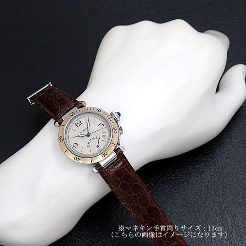 カルティエ パシャ 38mm パワーリザーブ 中古 メンズ 腕時計 | LINEショッピング