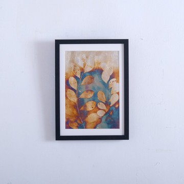 植物燒箔畫  白麵包樹  #2