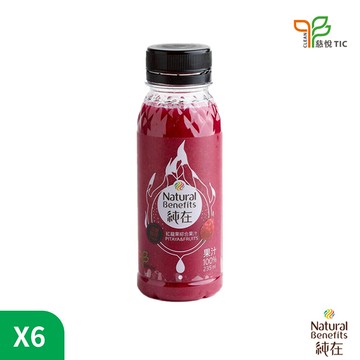 【純在】紅龍果綜合果汁(235ml*6入)