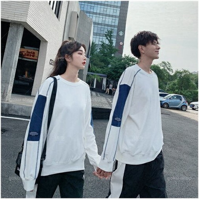 ペアルック トレーナー ビックシルエット ペアルック カップル お揃い トレーナー メンズ クリスマス プレゼント ペア カップル ペアルック ブランド 通販 Lineポイント最大0 5 Get Lineショッピング