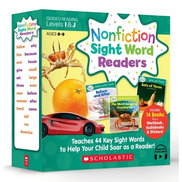 Nonfiction Sight Word Readers I&J (盒組14本小書+Storyplus) / Scholastic出版社旗艦店