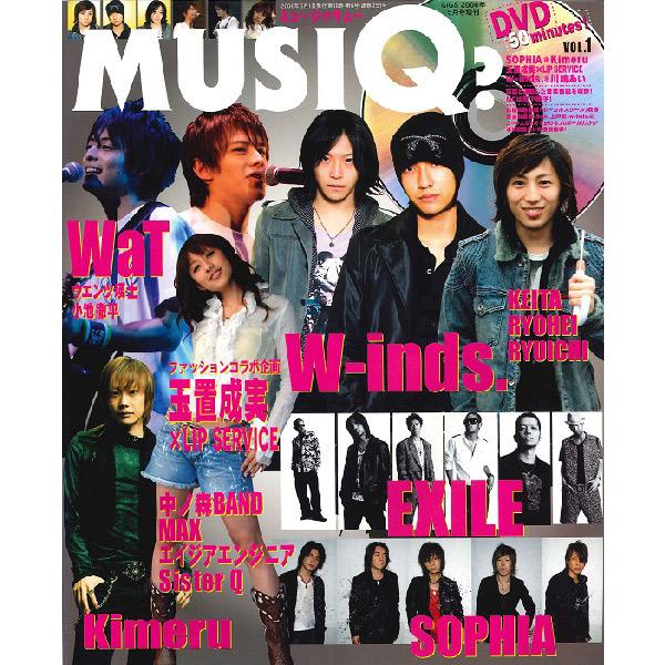 雑誌 MUSIQ シンコーミュージックエンタテイメント