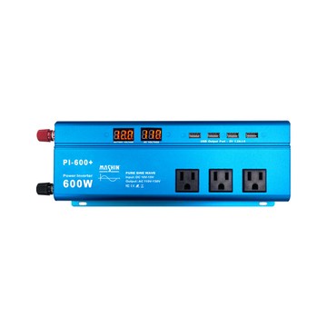麻新電子 PI-600+ 正弦波電源轉換器12V 600W
