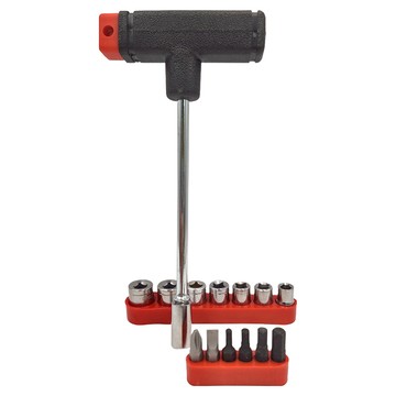 東久 T把套筒工具組  套筒7個 + BIT4個  1組