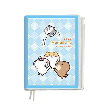 珠友Chuyu2026年B6彩色週誌收支/拋高高/BC-50703-02