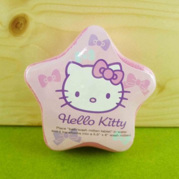 【震撼精品百貨】Hello Kitty 凱蒂貓~沐浴手套~星星【共1款】