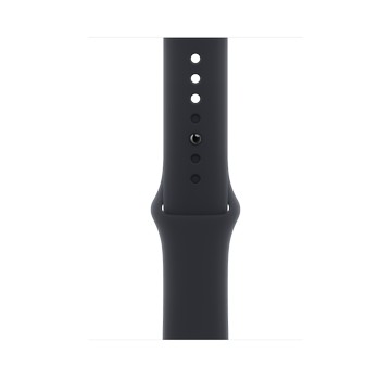 Apple 45 公釐午夜色運動型錶帶 - S/M
