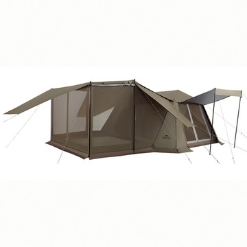 【Naturehike】Village13兩室四廳屋脊鈦黑膠自動帳篷3-4人 旗艦款PRO 屋脊13 原廠公司貨一年保固