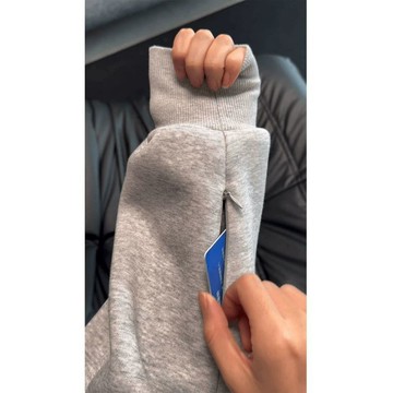 🛒臺灣24h🌳隱藏口袋開衫衛衣外套男女巨無霸帽子外套 隱藏多口袋 加厚 重磅衛衣 撞色硬挺衛衣 秋冬連帽寬鬆 開衫外套