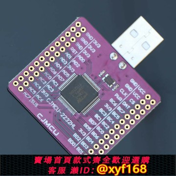{台灣公司貨 可打統編}CJMCU2232 FT2232HL USB 轉UART/FIFO/SPI/I2C/JTAG/RS232模塊